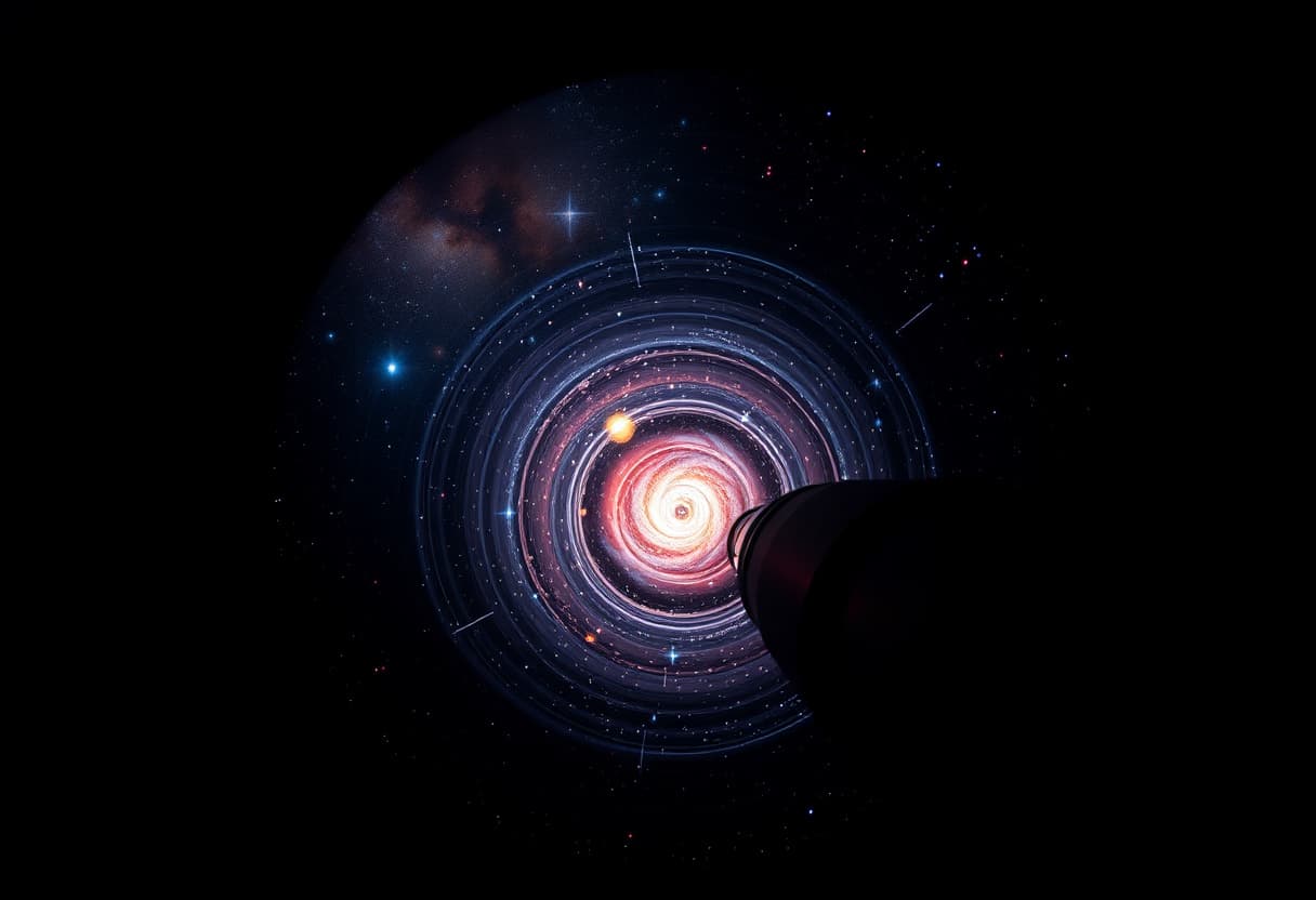 You Are Looking Into the Past: How the Speed of Light Shapes What We Know About the Universe